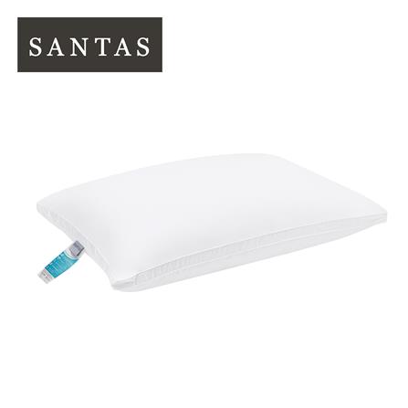 หมอนหนุน ใยสังเคราะห์ SANTAS DREAMESSENCE 19x29 นิ้ว สีขาว
