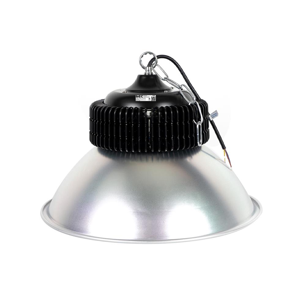 โคมไฮเบย์ LED BEC DUBLIN 100 วัตต์ DAYLIGHT สีเงิน