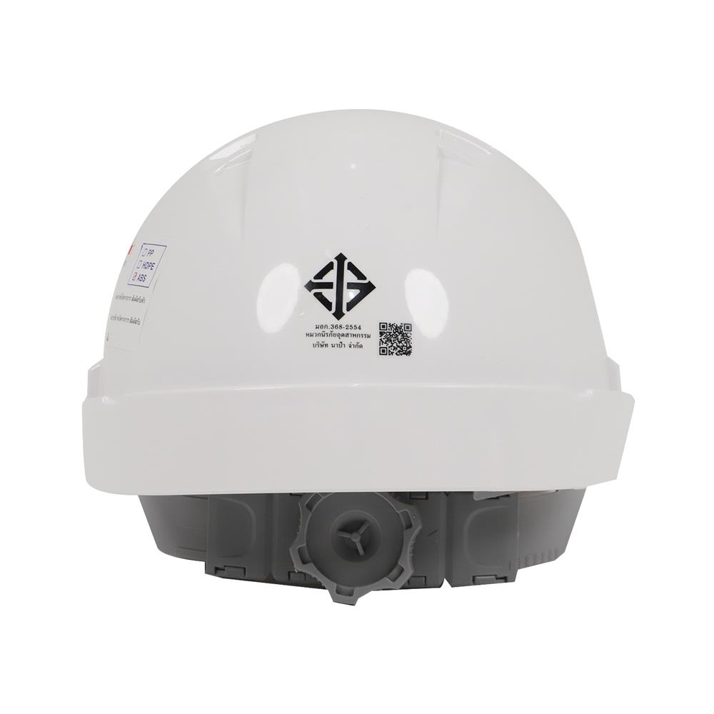หมวกนิรภัยพลาสติก ABS มาตรฐานมอก. DEXZON 2330 สีขาว
