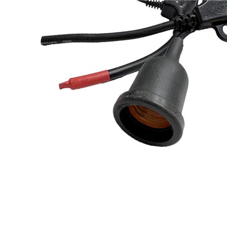 ขั้วกันน้ำสายไฟระย้า KPG SOKAWA VCT 2x1.5 ตารางเมตร 15 ขั้ว 5 เมตร สีดำ_1