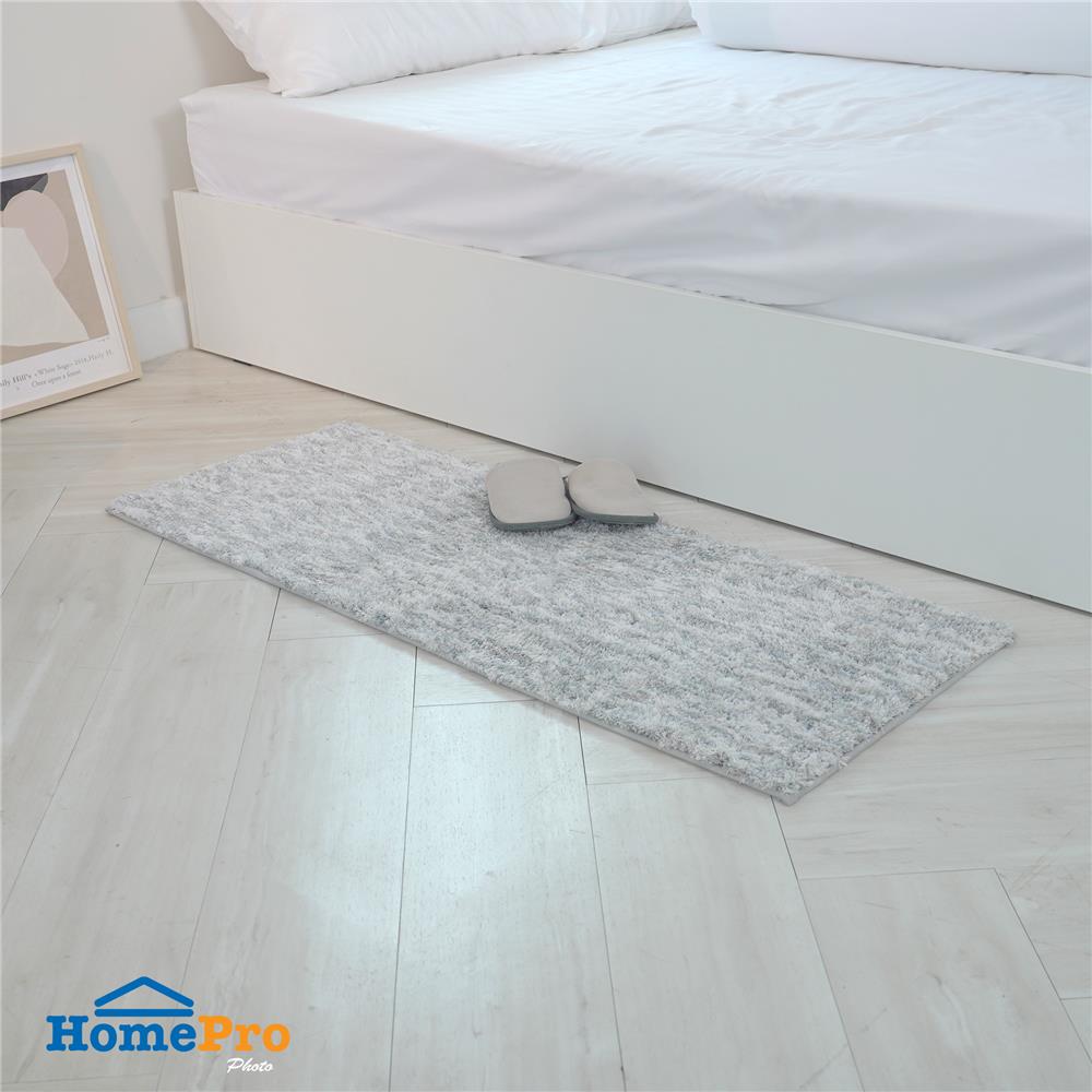 พรม HOME LIVING STYLE MOSS 45x120 ซม. สีเทาอ่อน