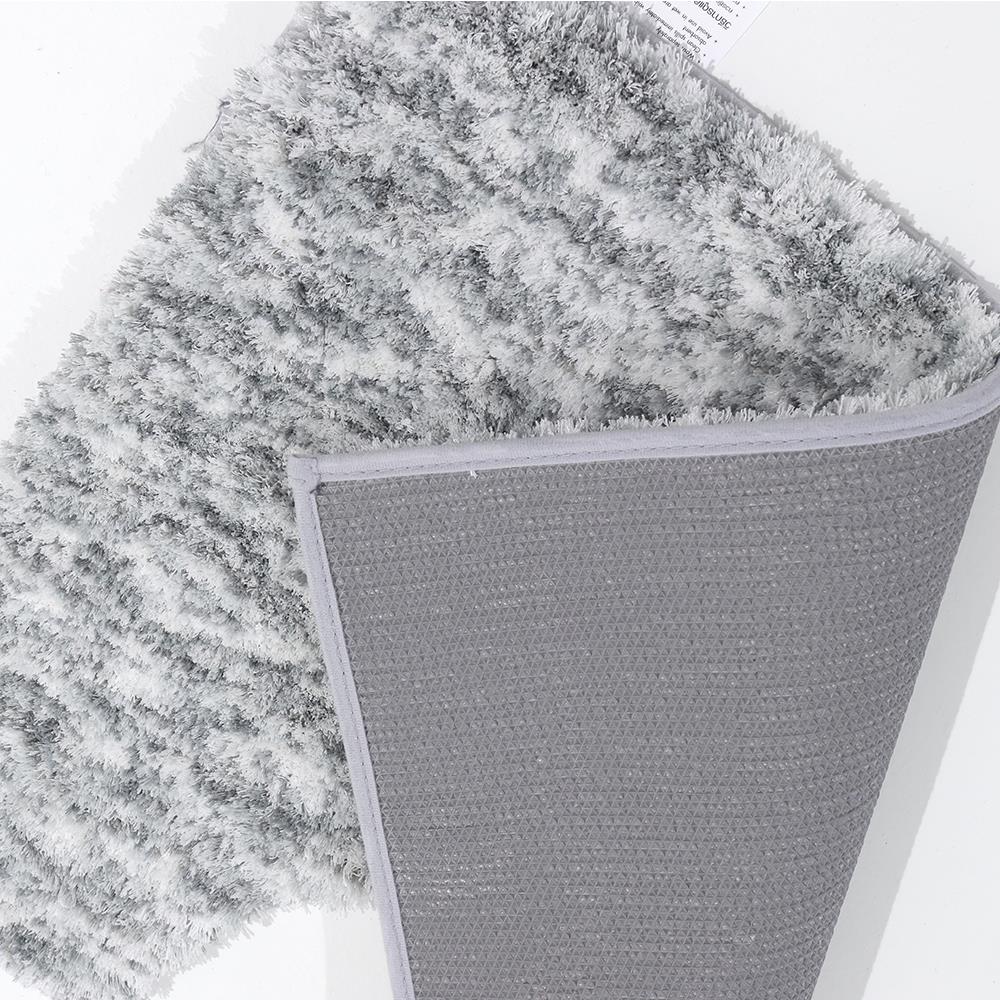 พรมห้องน้ำ HOME LIVING STYLE MOSS สีเทาอ่อน