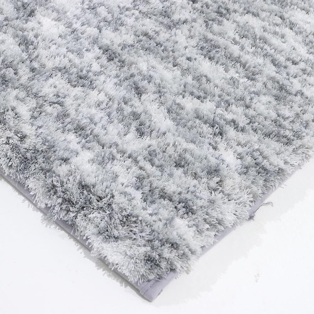 พรมห้องน้ำ HOME LIVING STYLE MOSS สีเทาอ่อน