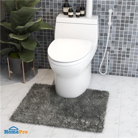 พรมห้องน้ำ HOME LIVING STYLE MOSS สีเทาอ่อน_3
