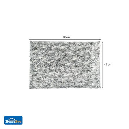 พรม HOME LIVING STYLE MOSS 45x70 ซม. สีเทาอ่อน_5