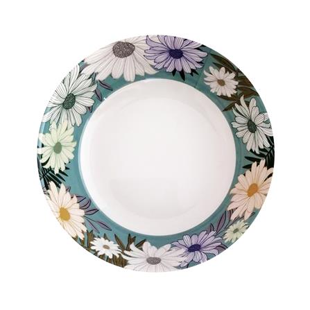 จานเมลามีนตื้น 10