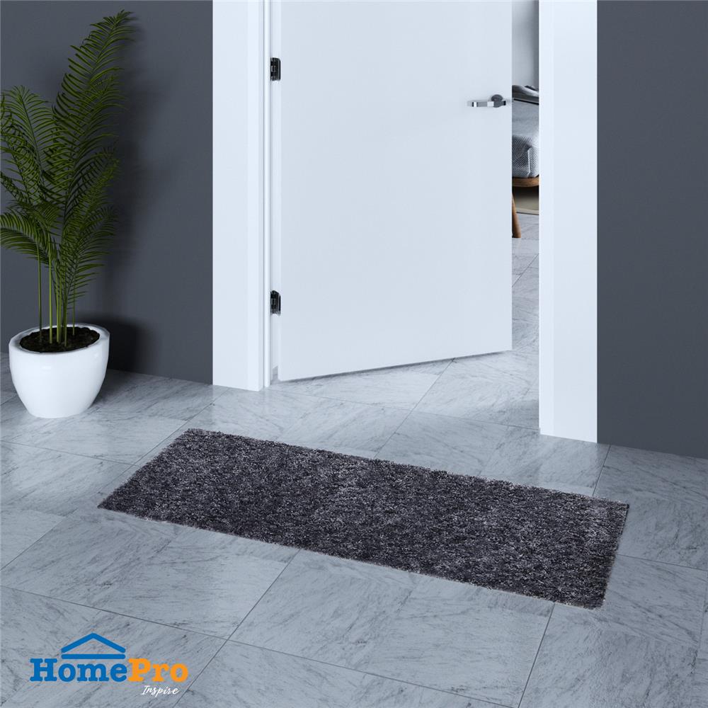 พรม HOME LIVING STYLE MOSS 45x120 ซม. สีดำ