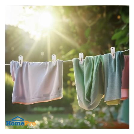 กิ๊บหนีบผ้า JUMBO PLIM แพ็ค 12 ชิ้น สีขาว_3