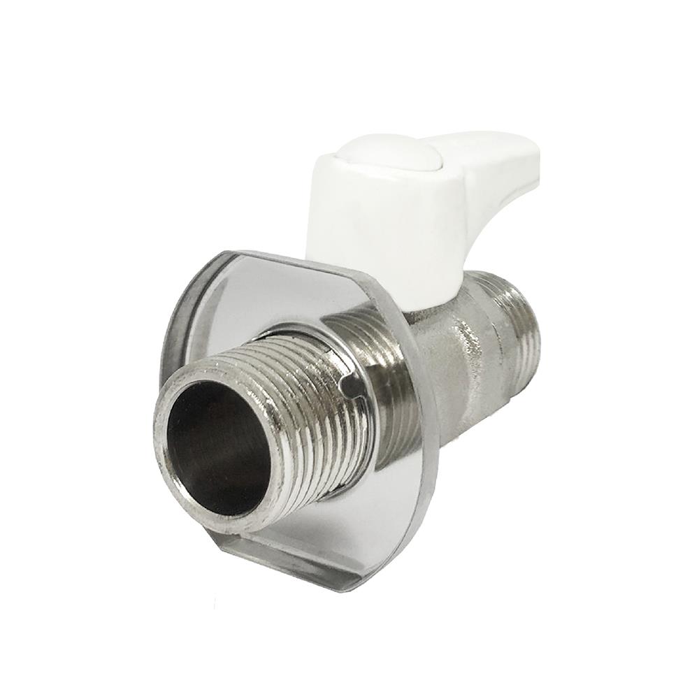 มินิบอลวาล์ว MM ANA 1/2 นิ้ว สีขาว