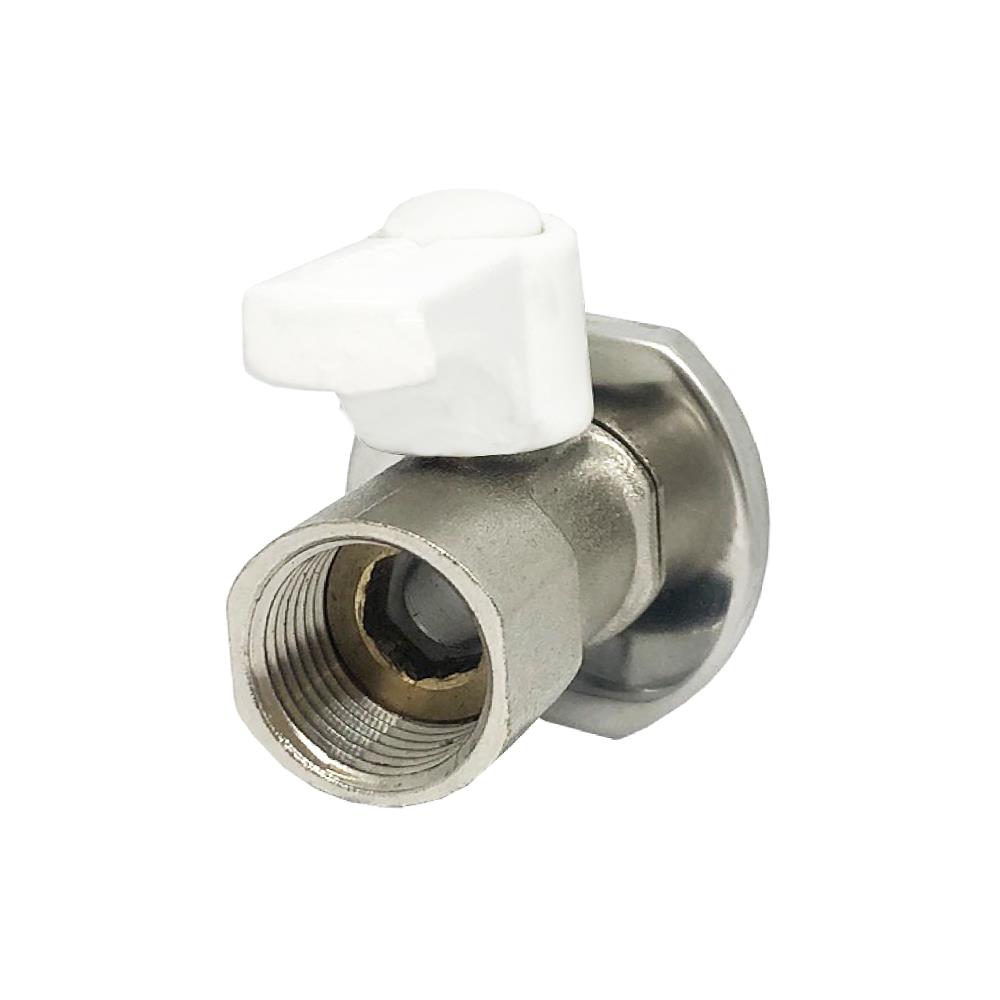 มินิบอลวาล์ว MF ANA 1/2 นิ้ว สีขาว