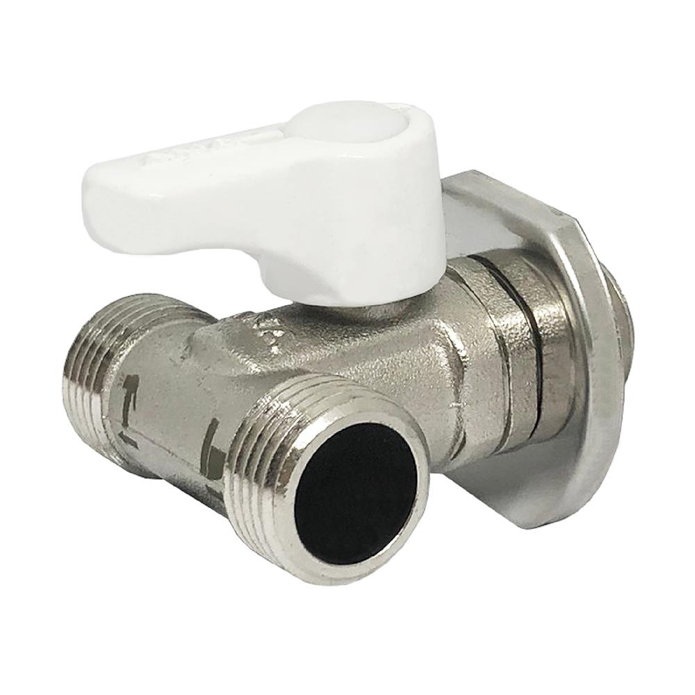 มินิบอลวาล์ว MMM ANA 1/2 นิ้ว สีขาว