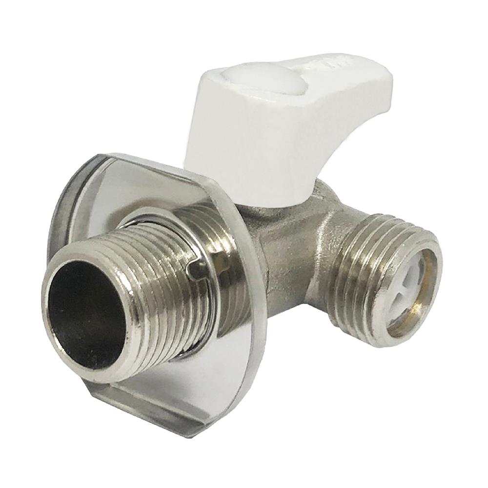 มินิบอลวาล์ว MMM ANA 1/2 นิ้ว สีขาว