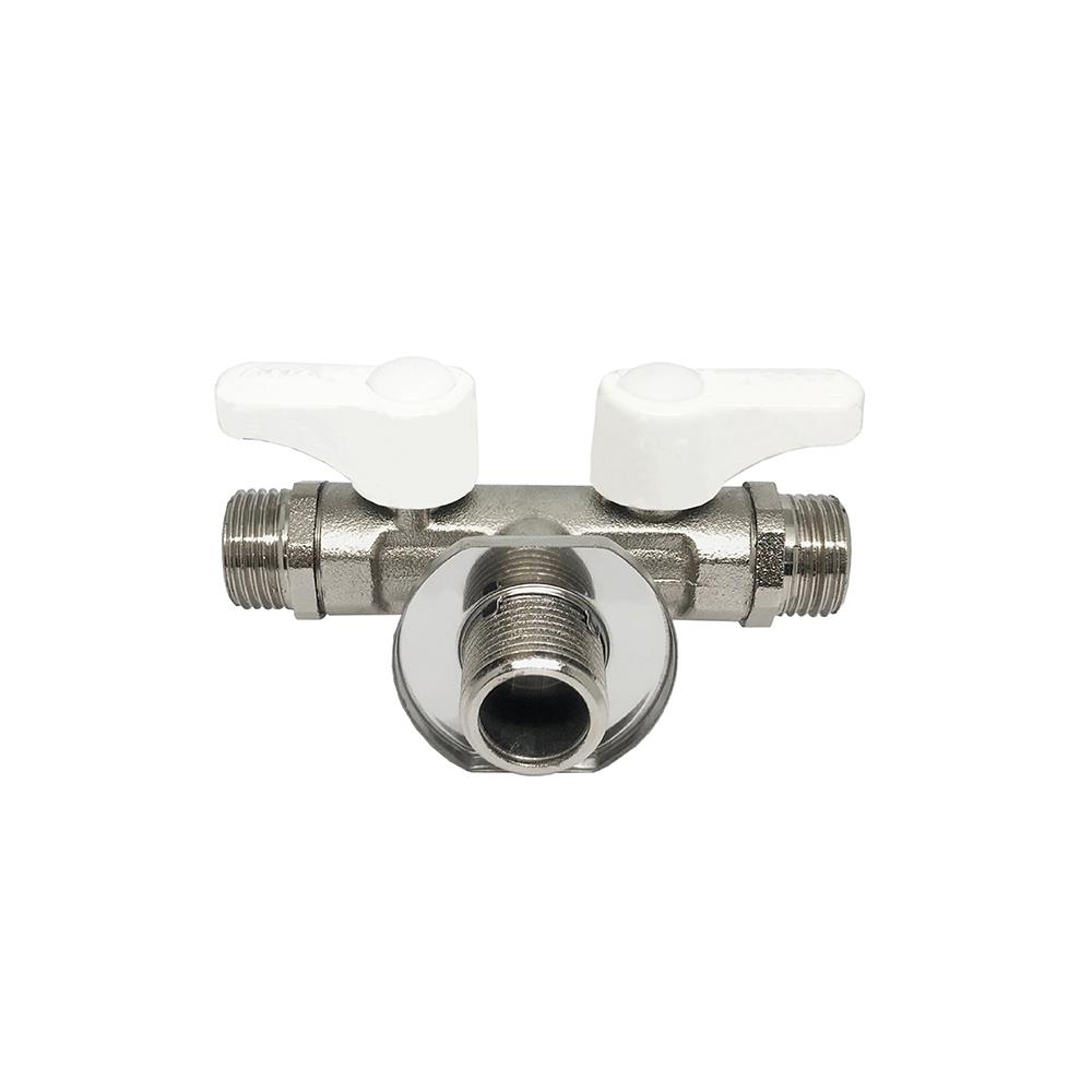 มินิบอลวาล์วแบ่งน้ำ MM ANA 1/2 นิ้ว สีขาว