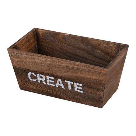 ลังไม้เหลี่ยม STACKO 35.5x19.5x16 ซม. สีน้ำตาล_0