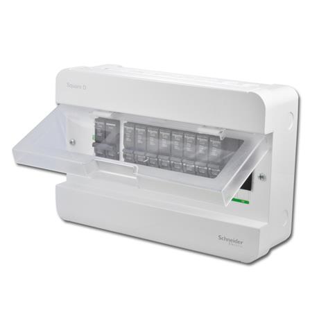 ชุดตู้คอนซูมเมอร์ยูนิต 10ช่อง เมน 50 แอมป์ SCHNEIDER_1