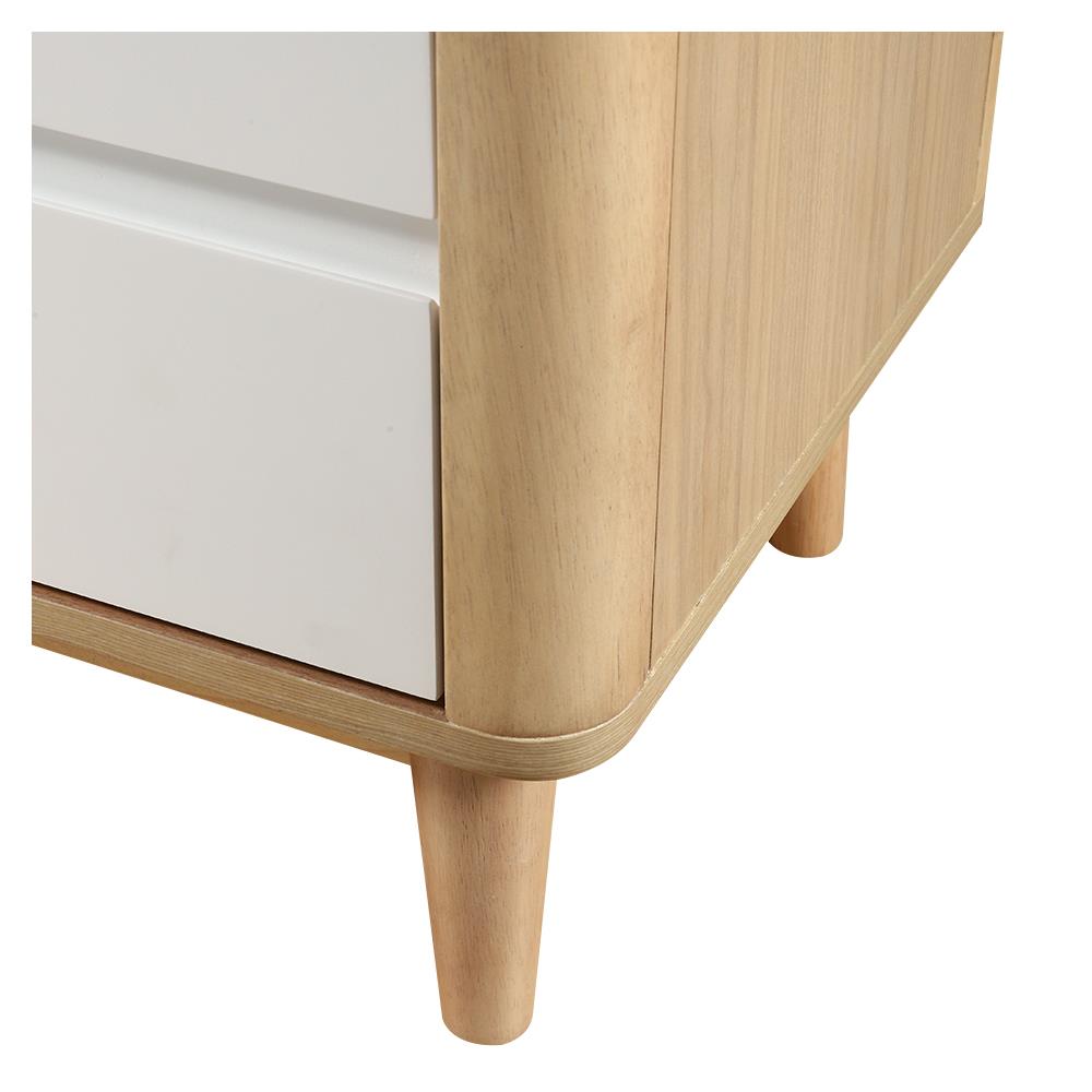 ตู้เตี้ยบานผสม FURDINI BRAVE สีขาว