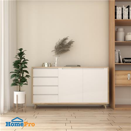 ตู้เตี้ยบานผสม FURDINI BRAVE สีขาว_7