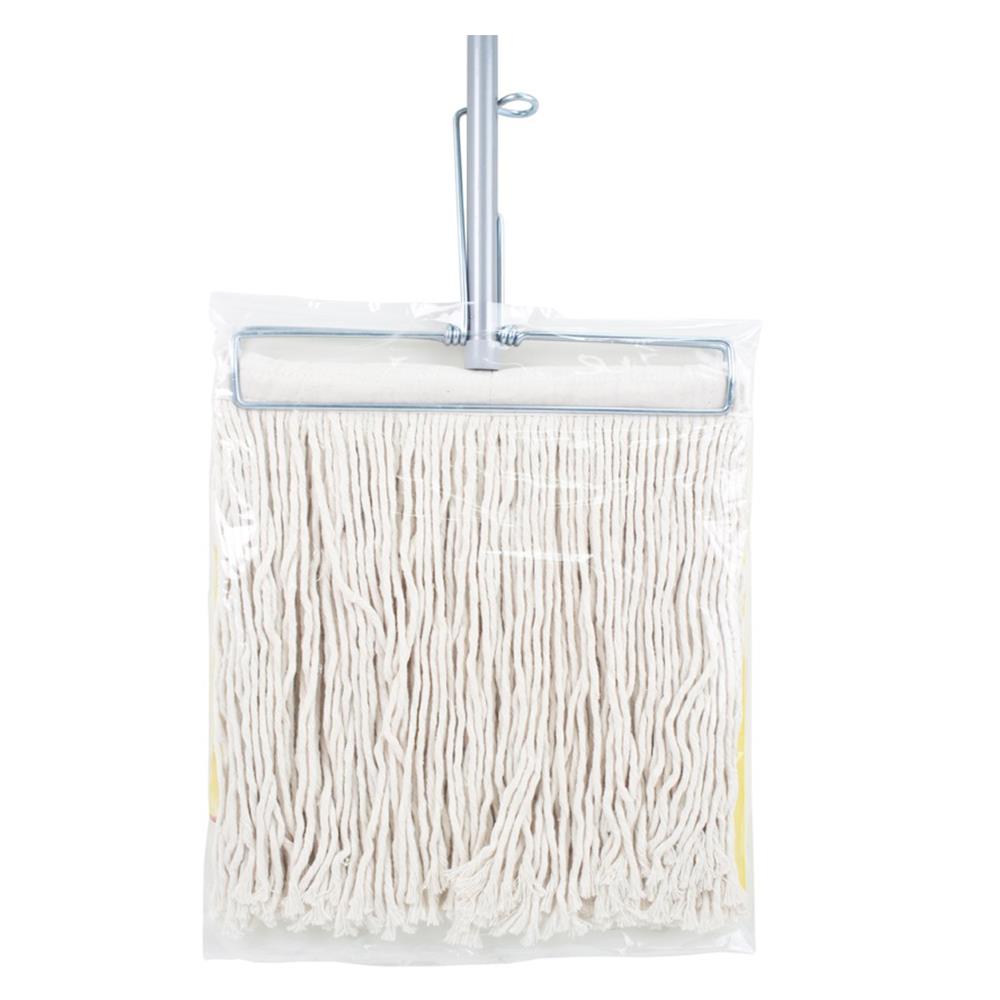 ไม้ม็อบคอตตอน BE MAN เพาเวอร์จัมโบ้ 14 นิ้ว แพ็กคู่ สีขาว