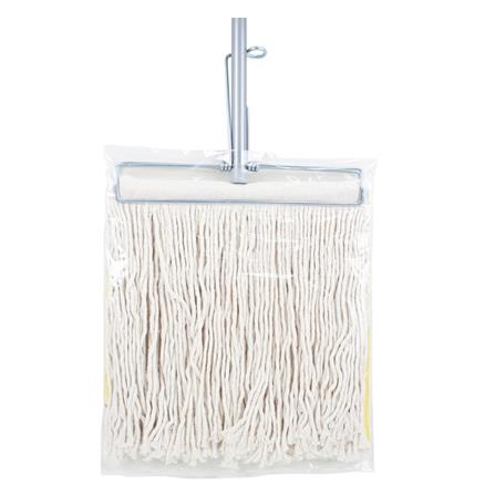 ไม้ม็อบคอตตอน BE MAN เพาเวอร์จัมโบ้ 14 นิ้ว แพ็กคู่ สีขาว