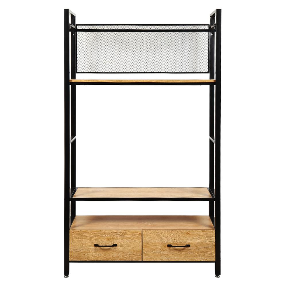 ตู้วางทีวี FURDINI PLANK 120 ซม. สีน้ำตาล/ดำ