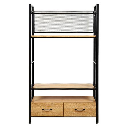 ตู้วางทีวี FURDINI PLANK 120 ซม. สีน้ำตาล/ดำ