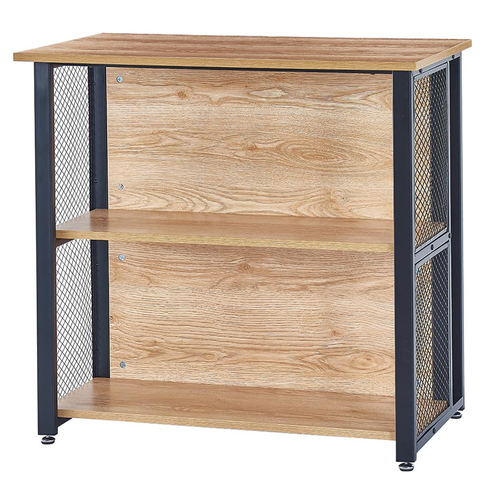 โต๊ะบาร์ FURDINI PLANK สีน้ำตาล/ดำ