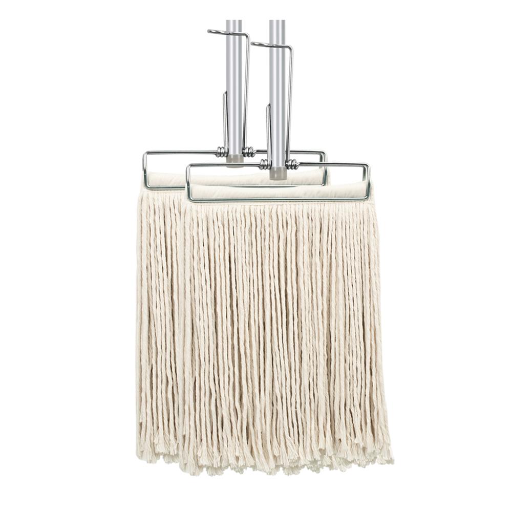 ไม้ม็อบคอตตอน BE MAN เพาเวอร์ 12 นิ้ว สีขาว (แพ็กคู่)