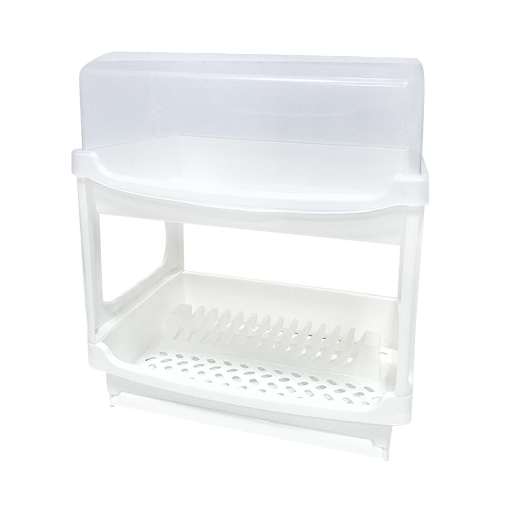 ชั้นคว่ำจานพล่าสติก2ชั้นฝาครอบHommy KECH_1