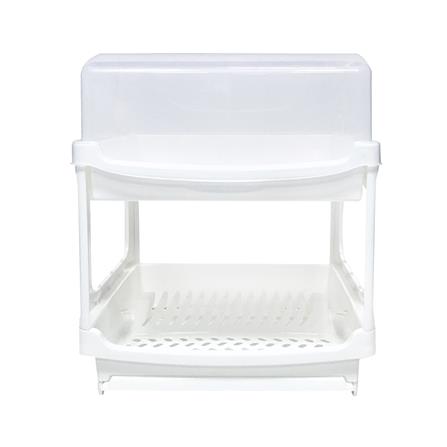 ชั้นคว่ำจานพล่าสติก2ชั้นฝาครอบHommy KECH_2