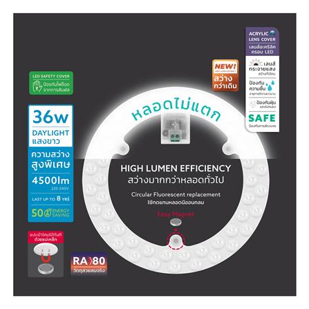 หลอด LED LAMPTAN CEILING MODULE AMBIT 36 วัตต์ DAYLIGHT_5