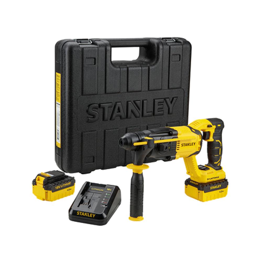 สว่านโรตารี่ STANLEY SBR20M2K-B1 18 โวลต์