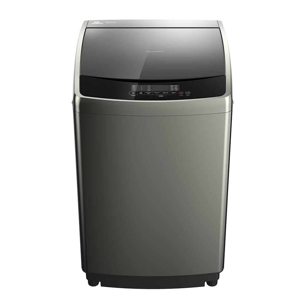 เครื่องซักผ้าฝาบน SHARP ES-WJX16-GY 16 กก. อินเวอร์เตอร์