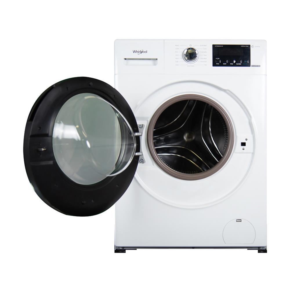 เครื่องซักผ้าฝาหน้า WHIRLPOOL WFRB802AJW TH 8 กก. 1200 RPM อินเวอร์เตอร์ + ขาตั้ง