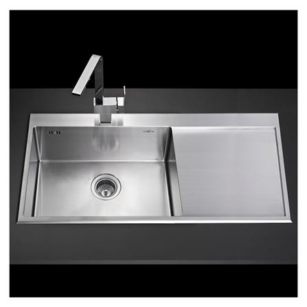 ซิงค์ฝังสแควร์ 1หลุม 1ที่พัก MEX SCD861 สเตนเลส_1