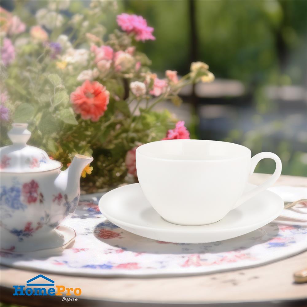 ชุดถ้วยกาแฟ PORCELAIN 250ml KECH SNOW