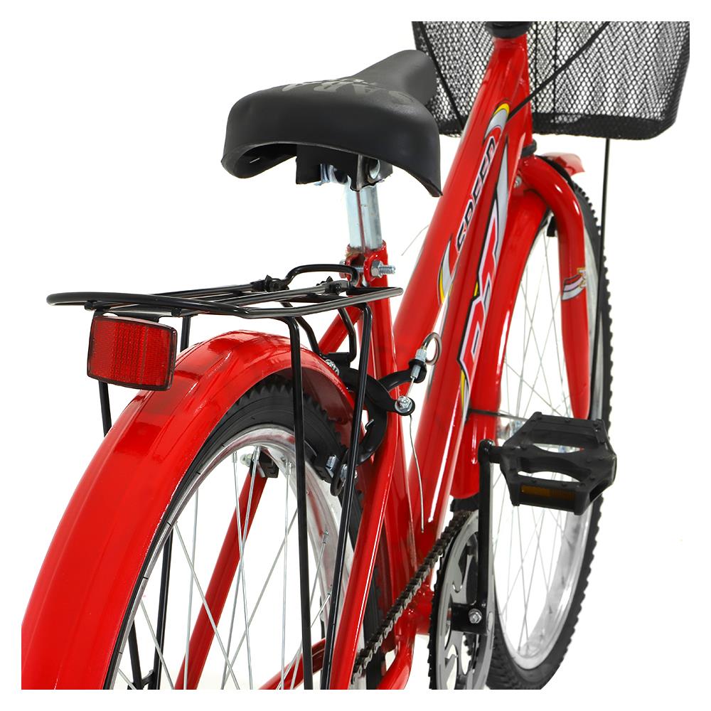 จักรยานแม่บ้าน SPEED 24 นิ้ว สีแดง