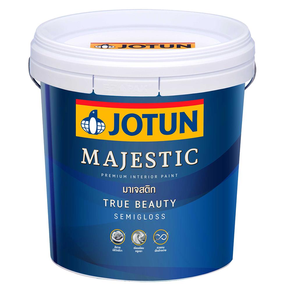 สีน้ำทาภายใน JOTUN MAJESTIC TRUE BEAUTY BASE B กึ่งเงา 2.5 แกลลอน