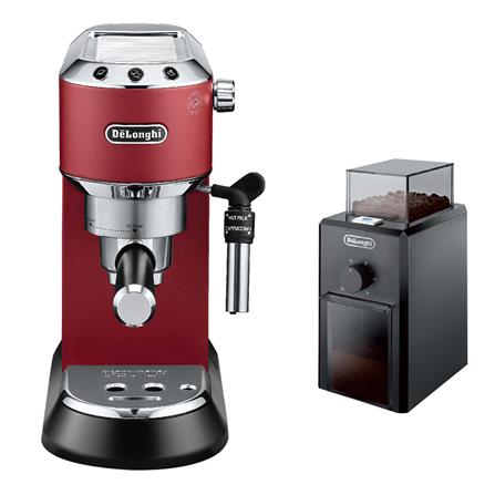 ชุดเซ็ตเครื่องชงกาแฟและเครื่องบดเมล็ดกาแฟ DELONGHI EC685.R+KG79_0