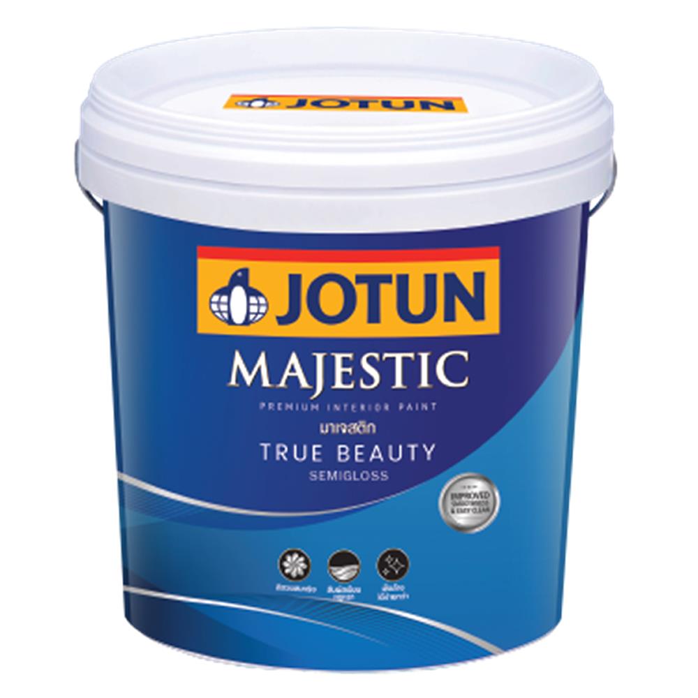 สีน้ำทาภายใน JOTUN MAJESTIC TRUE BEAUTY BASE C กึ่งเงา 2.5 แกลลอน