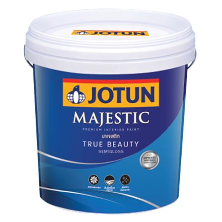 สีน้ำทาภายใน JOTUN MAJESTIC TRUE BEAUTY BASE C กึ่งเงา 2.5 แกลลอน_0