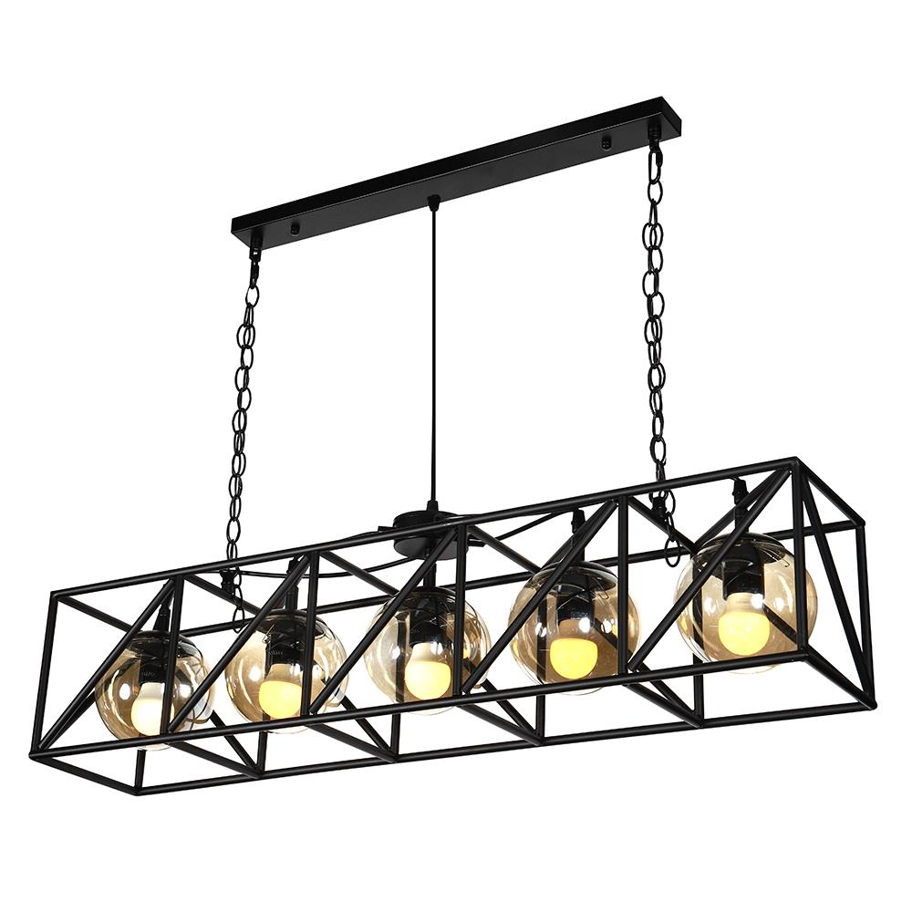 ไฟช่อ CST CT05 สีดำ 5 หัว