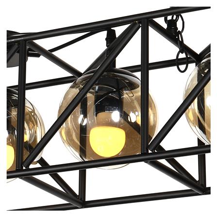 ไฟช่อ CST CT05 สีดำ 5 หัว_1