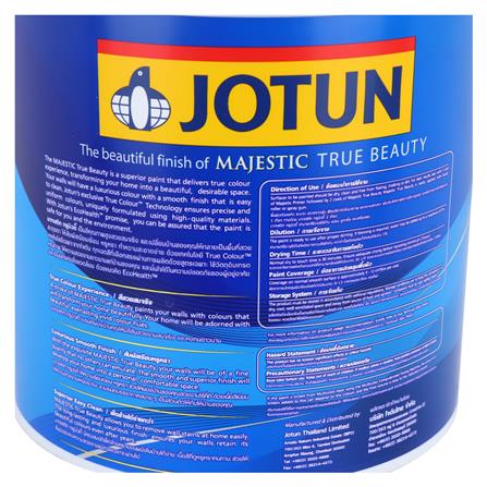 สีน้ำทาภายใน JOTUN MAJESTIC TRUE BEAUTY BASE A กึ่งเงา 1 แกลลอน_1