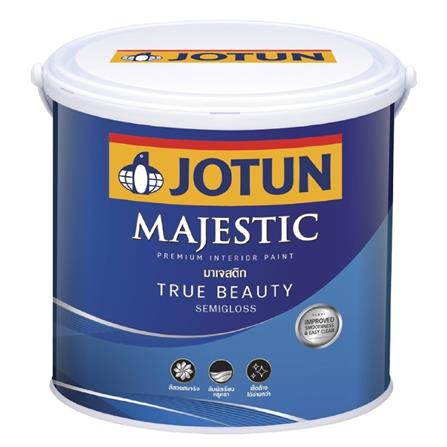 สีน้ำทาภายใน JOTUN MAJESTIC TRUE BEAUTY BASE B กึ่งเงา 1 แกลลอน