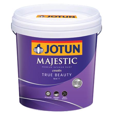สีน้ำทาภายใน JOTUN MAJESTIC TRUE BEAUTY BASE A ด้าน 2.5 แกลลอน_0