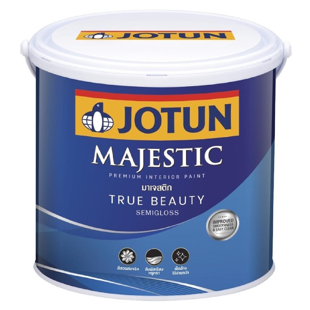 สีน้ำทาภายใน JOTUN MAJESTIC TRUE BEAUTY BASE C กึ่งเงา 1 แกลลอน