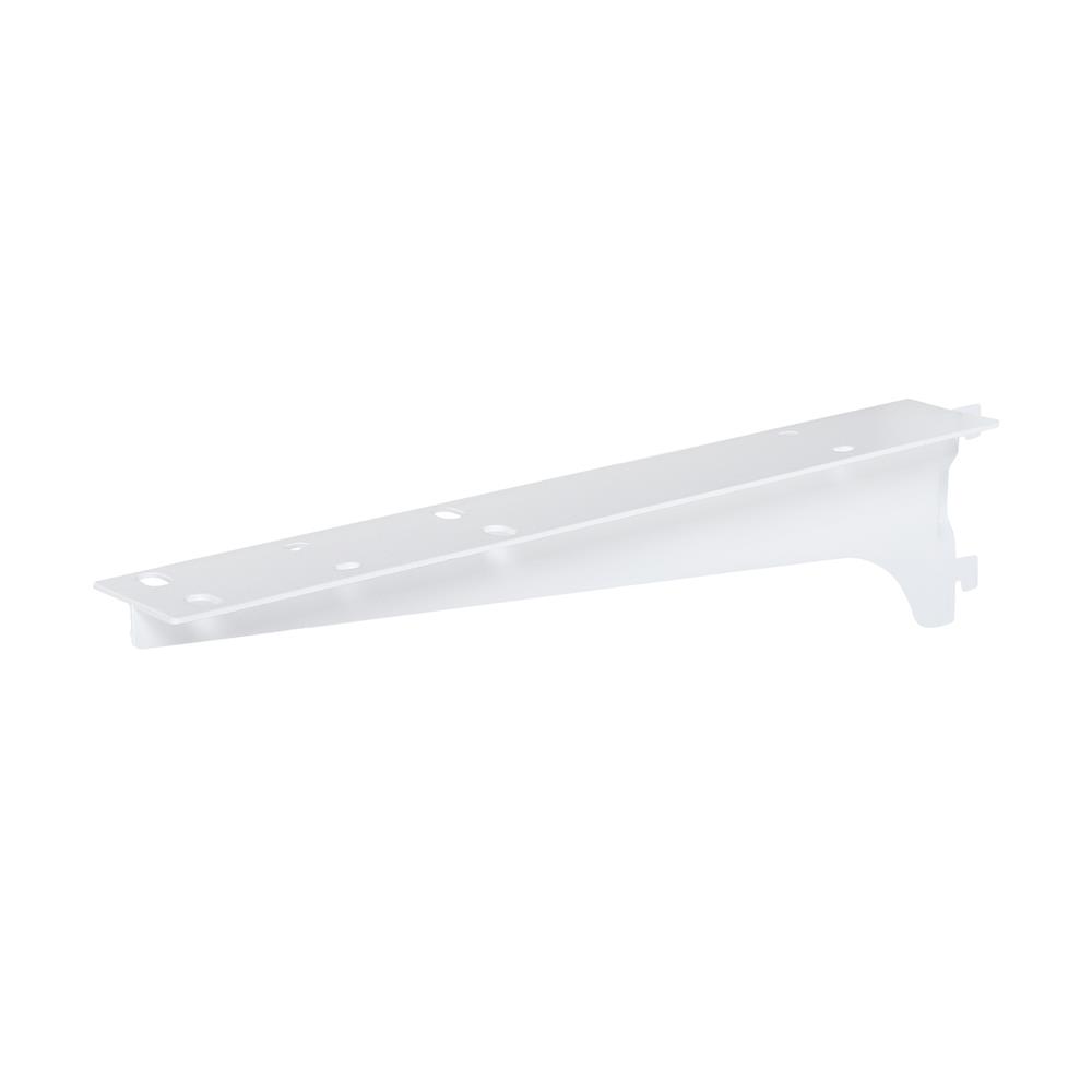 แขนรับชั้นเหล็กคู่ STAKCO FLEXI 30 ซม. สีขาว