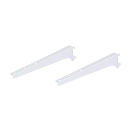 แขนรับชั้นเหล็กเดี่ยว STACKO FLEXI 30 ซม. สีขาว (L,R)