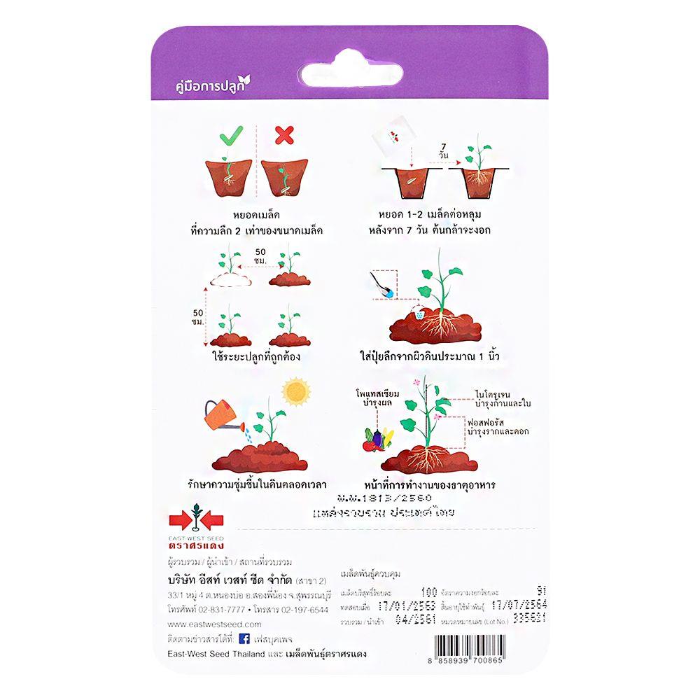 ถั่วฝักยาว โกเมนท์ ศรแดง