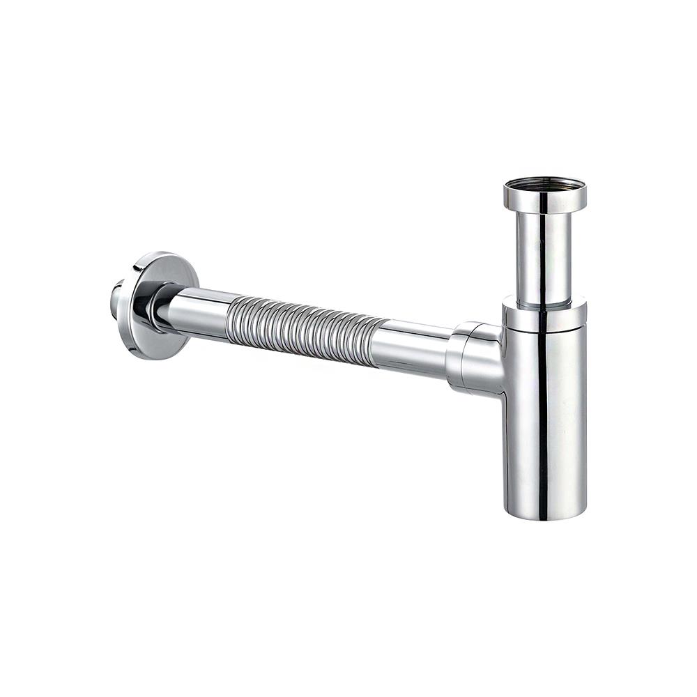 ท่อน้ำทิ้งอ่างล้างหน้ากระปุก COTTO CT6814AX(HM) 32 ซม. แบบปรับท่อได้